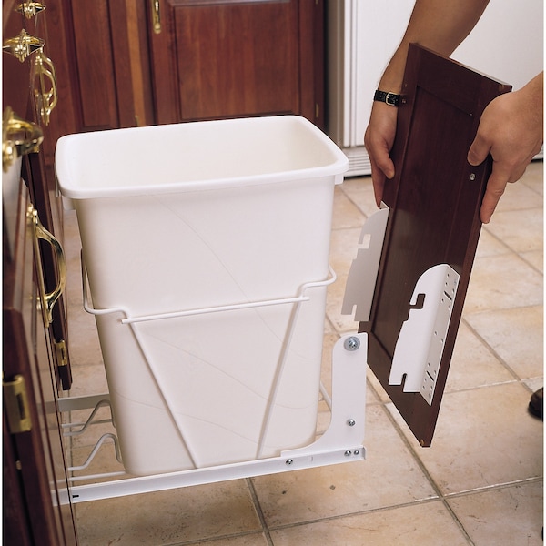 Rev-A-Shelf Accessory, Steel, White, 1.5 in W, 8 in H, 2.13 in D - RV DM KIT