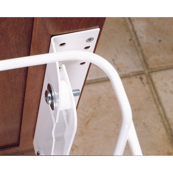 Rev-A-Shelf Accessory, Steel, White, 1.5 in W, 8 in H, 2.13 in D - RV DM KIT
