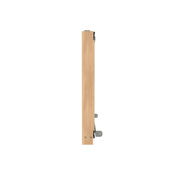 Rev-A-Shelf Maple Veneer, Light Brown, 3 in W, 23.93 in H, 20.75 in L, Light Brown - 448-BSKT-3C