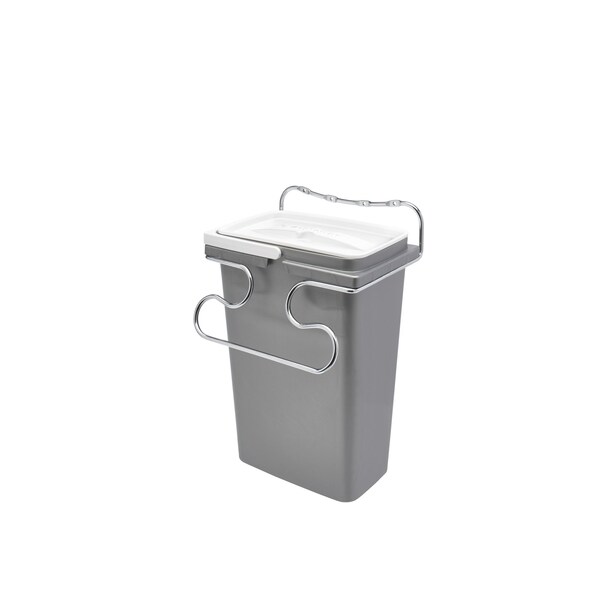 Rev-A-Shelf Steel, Silver, 8.85 in W, 13.53 in H, 7.78 in L, Silver - 5SOWC-8-1