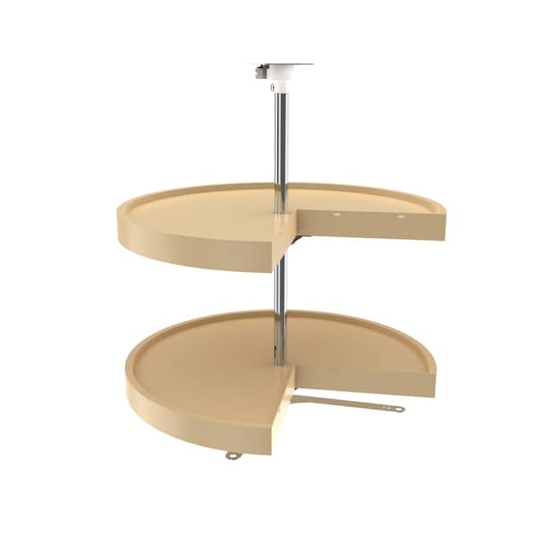 Rev-A-Shelf Plastic; Steel, Almond, 24 in W, 26 in H, 24 in D - 6942-24-15-52