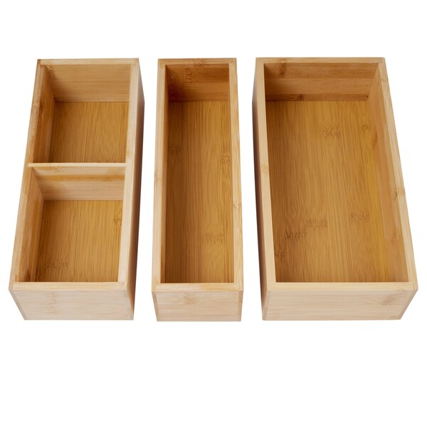 Kitchen Details Bamboo, Brown, 10 in W, 12 in D, 12 in L - 15241