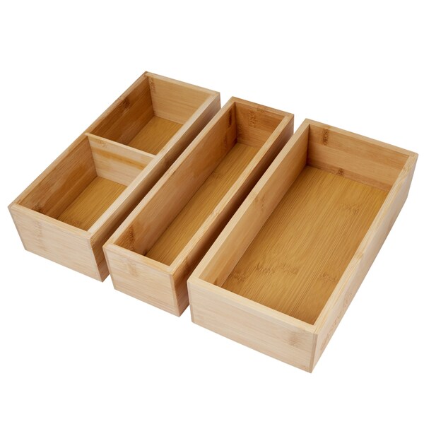 Kitchen Details Bamboo, Brown, 10 in W, 12 in D, 12 in L - 15241