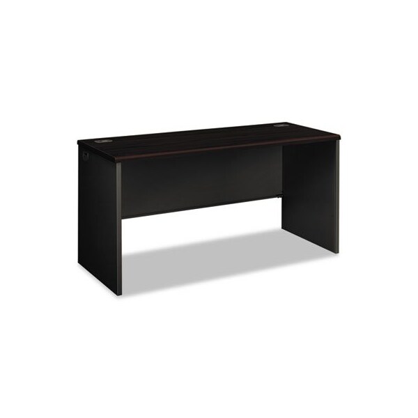 Hon HON, 38000 SERIES DESK SHELL, 60W X 24D X 29.5H, MAHOGANY/CHARCOAL - 38922NS