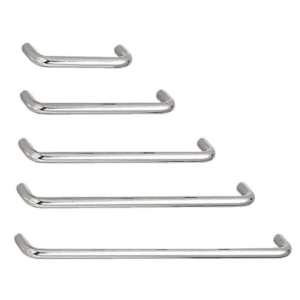 Sugatsune Pull Handle, 316 Stainless Steel, Satin, Satin, Threaded Holes - SWF-640