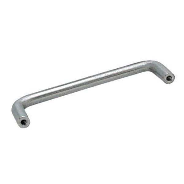Sugatsune Pull Handle, 316 Stainless Steel, Satin, Satin, Threaded Holes - SWP-640/S
