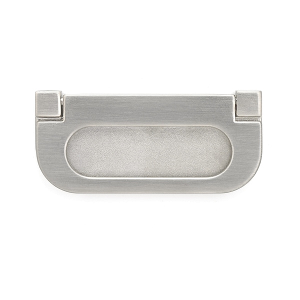 Richelieu 2-3/4 in. (70 mm) Center-to-Center Brushed Nickel Contemporary Recessed Pull - BP77370195