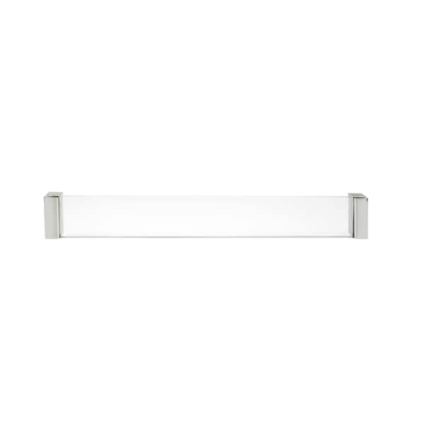 Richelieu 10 1/8 in (256 mm) Center-to-Center Chrome Contemporary Cabinet Pull - BP877825614011