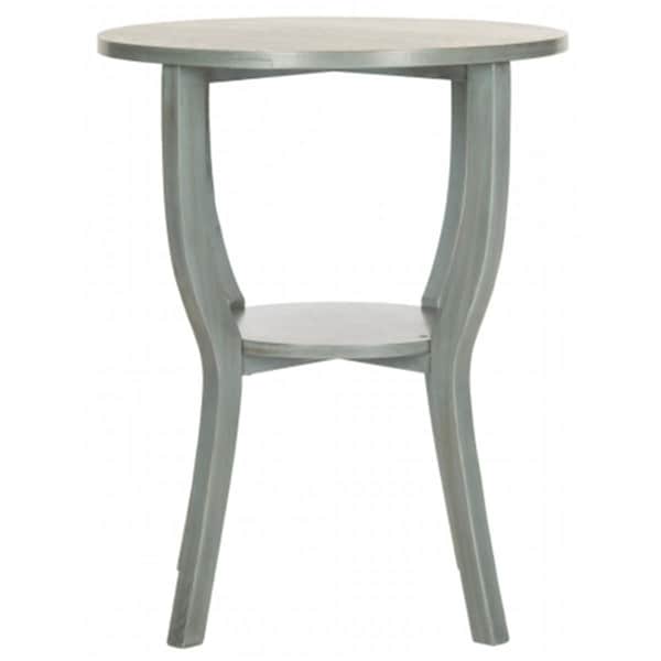 Safavieh Rhodes Accent Table- Barn Blue - 30.3 x 22 x 22 in. - AMH6617D
