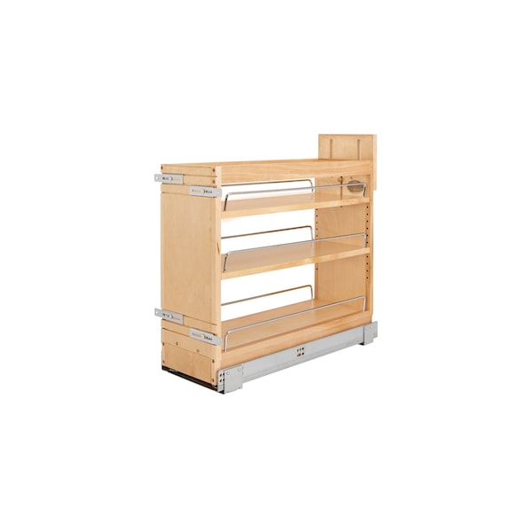 Rev-A-Shelf Maple Wood; Steel, Natural Maple, 8.75 in W, 19.44 in H, 21.63 in D - 448-BDDSC-8C