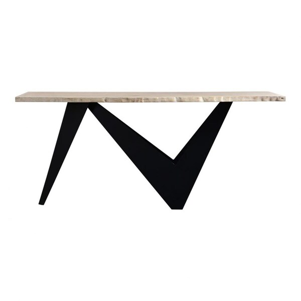 Moes Home Collection VE-1069-24 Bird Console Table, Natural - 30 x 68 x 18 in. - VE-1069-24-0