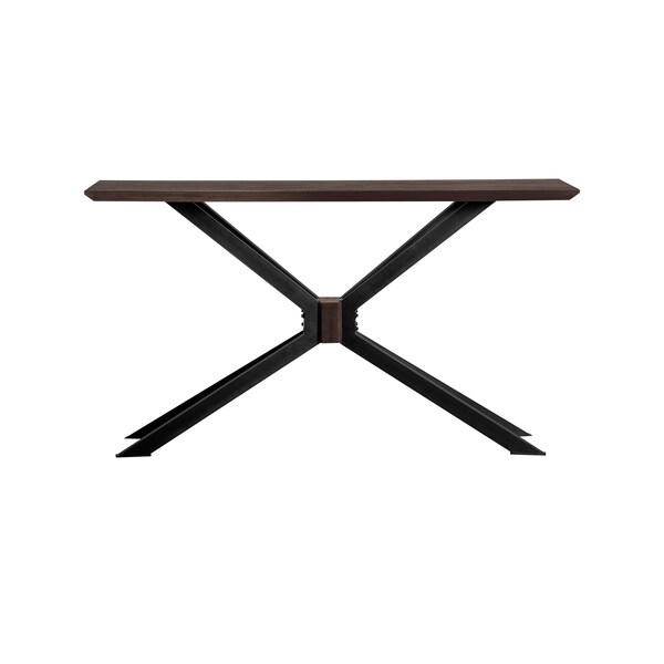 Armen Living Pirate Acacia Modern Console Table - LCPICNAC