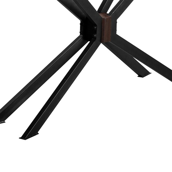 Armen Living Pirate Acacia Modern Console Table - LCPICNAC