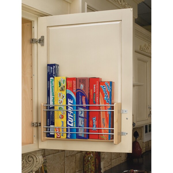 Rev-A-Shelf Maple Hardwood, Light Brown, 16.13 in W, 8 in H, 3.88 in D, 3.88 in L, Light Brown - 4WFR-21-1