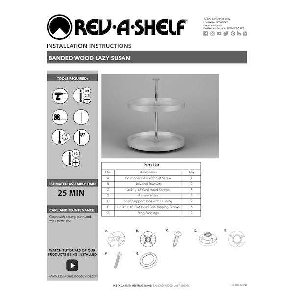 Rev-A-Shelf Maple Veneer, Light Brown, 18 in W, 38 in H, 18 in D, 18 in L, Light Brown - LD-4BW-063-1836-1