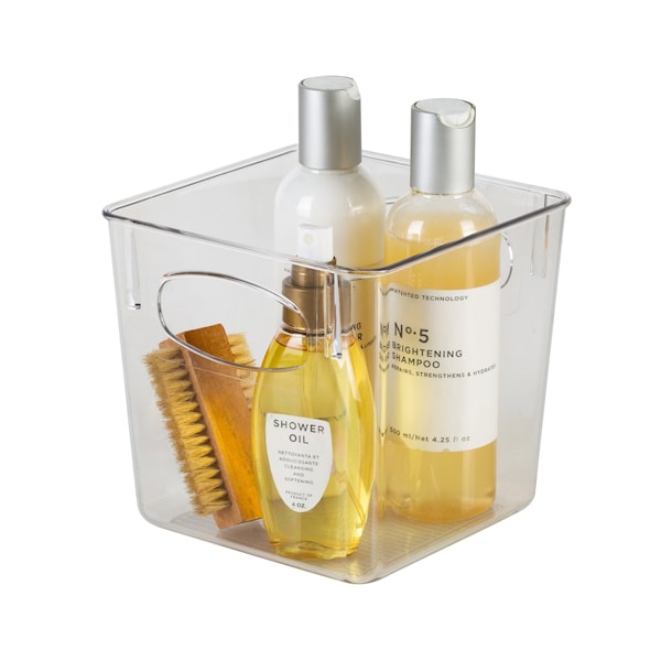 Simplify Plastic, Super Clear, 6.1 in W, 6.1 in D, 6.1 in L - 24029