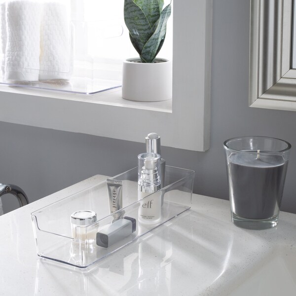 Simplify Plastic, Super Clear, 3.7 in W, 11.6 in D, 11.6 in L - 24042