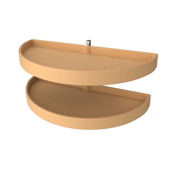 Rev-A-Shelf Plastic; Steel, Almond, 18.5 in W, 15.88 in H, 33 in D - 6882-33-15-570