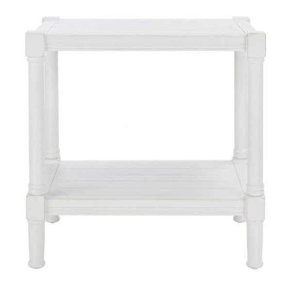 Safavieh Rafiki Rect Accent Table, Distressed White - ACC5710A