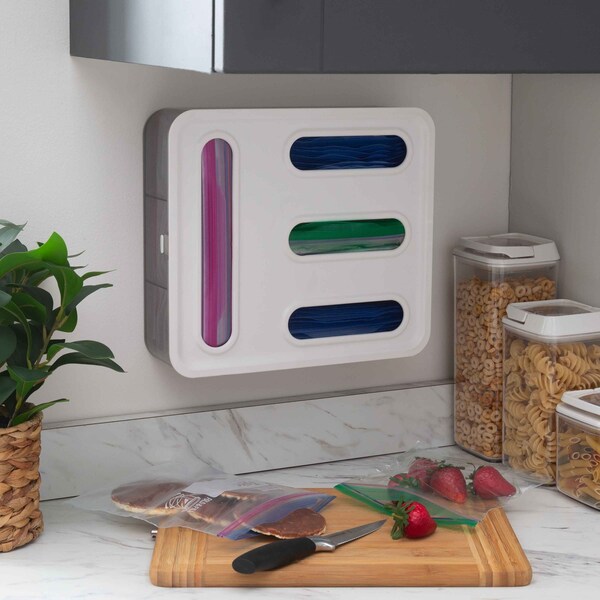 Kitchen Details Plastic, White, 12.4 in W, 11 in D, 11 in L - 15281