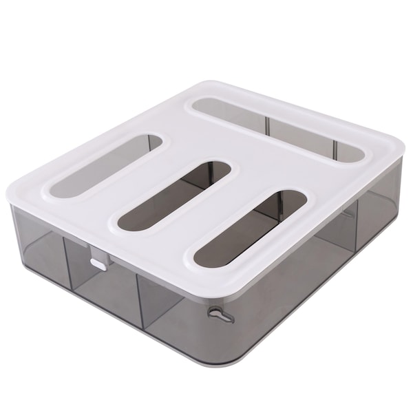 Kitchen Details Plastic, White, 12.4 in W, 11 in D, 11 in L - 15281