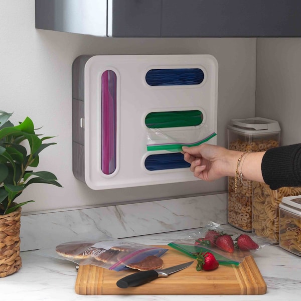 Kitchen Details Plastic, White, 12.4 in W, 11 in D, 11 in L - 15281