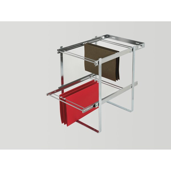 Rev-A-Shelf Steel, Silver, 14.75 in W, 22.63 in H, 19.75 in D, 19.75 in L, Silver - RAS-FD-KIT
