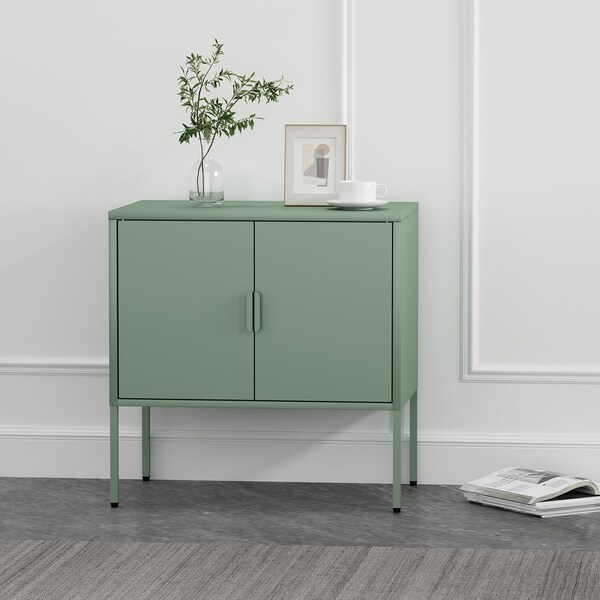 Manhattan Comfort Ava 23.6in Accent Cabinet in Green - AF005-GR