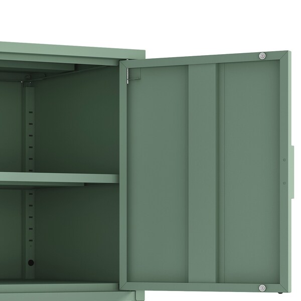 Manhattan Comfort Ava 23.6in Accent Cabinet in Green - AF005-GR