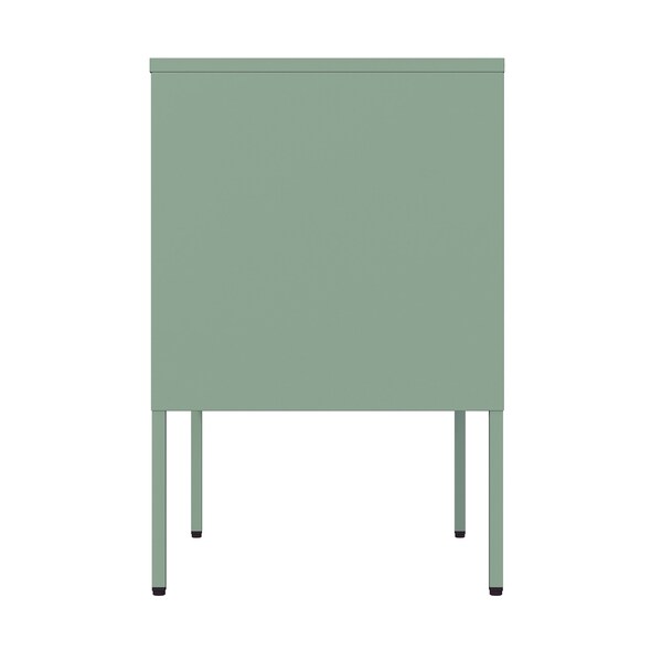 Manhattan Comfort Ava 23.6in Accent Cabinet in Green - AF005-GR