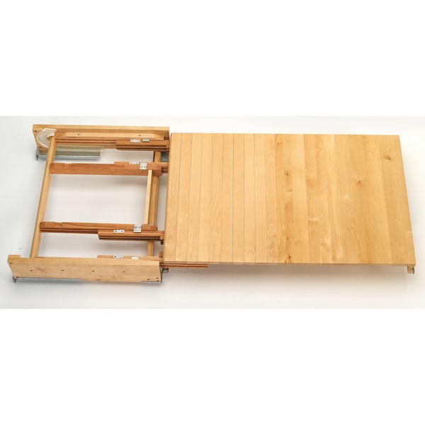 Rev-A-Shelf Drawer Replacement, Maple Veneer, Light Brown, 22 in W, 4.72 in H, 19.94 in D, 19.61 in L - 4TT-2133-1