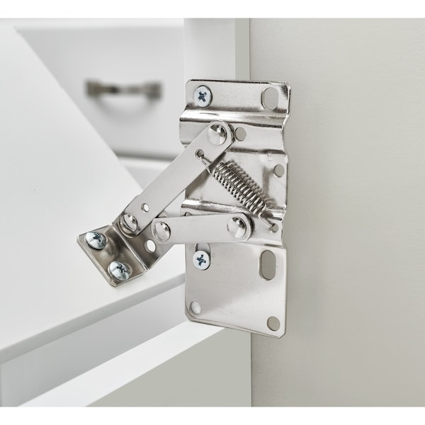 Rev-A-Shelf Polystyrene, White, 36 in W, 3.8 in H, 1.69 in D, 1.77 in L, White - 6541-36-11-52