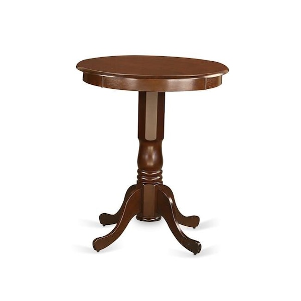 East West Furniture East West Furniture EDT-MAH-TP Eden Round Counter Height Table Finished in Mahogany - EDT-MAH-TP