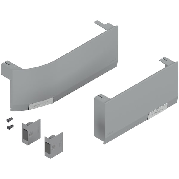 Blum Dark Gray Aventos HK-Top Series Cover Set for Servodrive Applications with Switches - 23K8000.NA