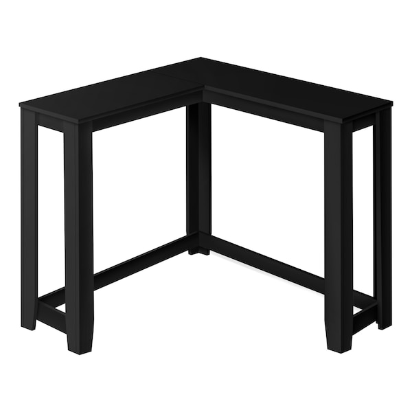 Monarch Specialties Accent Table, Console, Entryway, Narrow, Corner, Living Room, Bedroom, Black Laminate, Transitional - I 3657