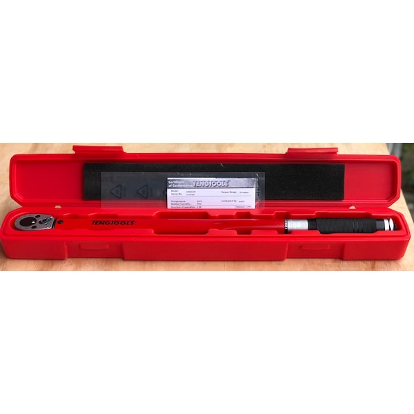 Teng Tools 1/2" Drive Torque Wrench 50 - 250ft-lb - 1292UAGE4 - 1292UAG-E4