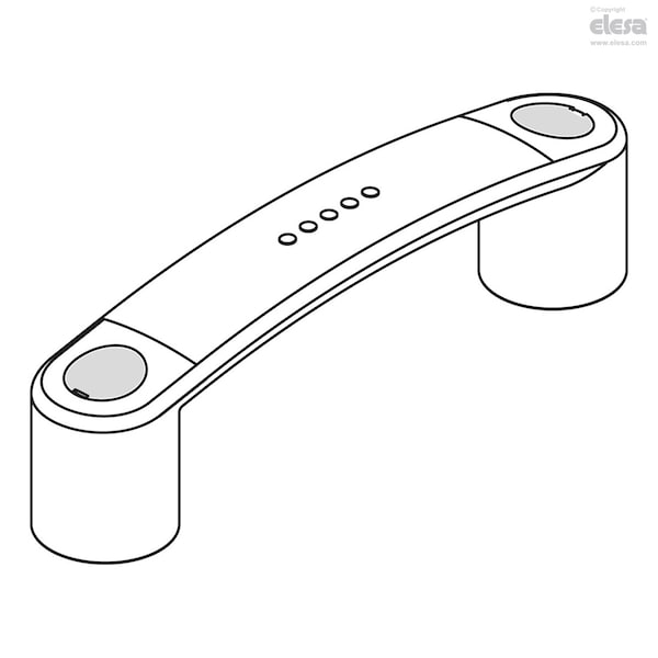 Elesa Screw-covers, ECA.B1-C16-SAN - ECA.B SAN
