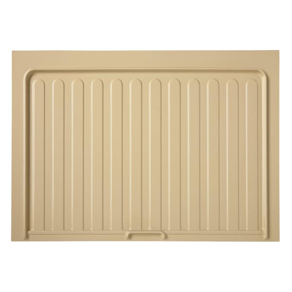 Rev-A-Shelf Polystyrene, Almond, 34.5 in W, 0.75 in H, 20.25 in D, 20.25 in L, Almond - SBVDT-3336-A-1