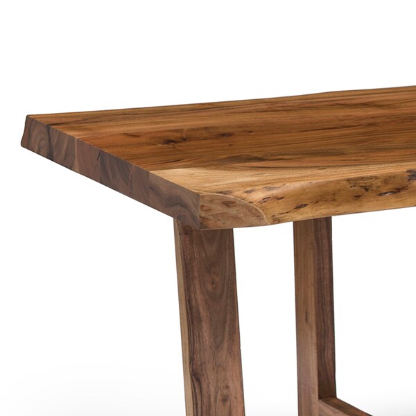Alaterre Furniture Berkshire Natural Live Edge 42in. Wood Coffee Table - AWBB1120