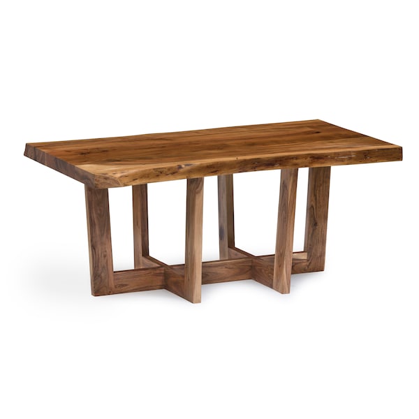 Alaterre Furniture Berkshire Natural Live Edge 42in. Wood Coffee Table - AWBB1120