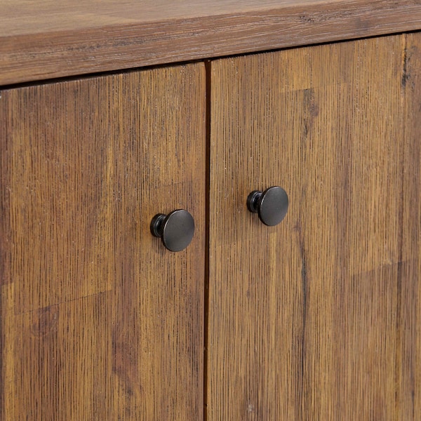 Alaterre Furniture Bethel Acacia Wood 31"W Shoe Cubbie Cabinet - ANTR1530