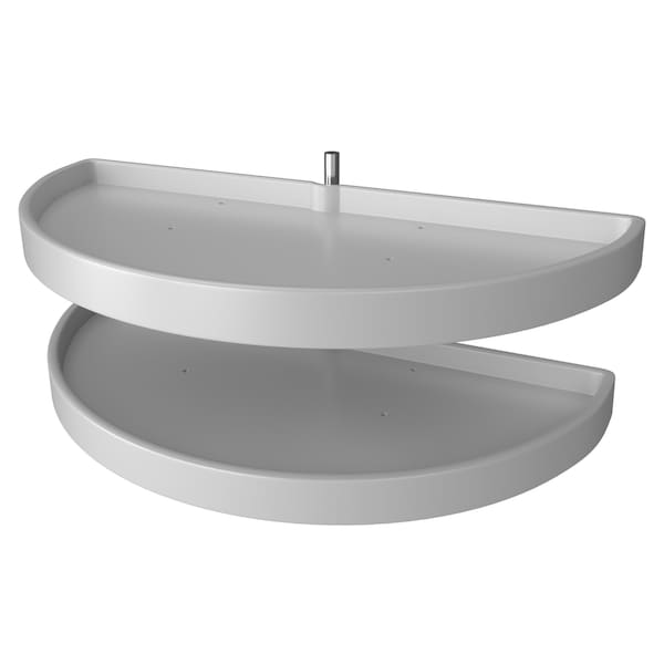 Rev-A-Shelf Polypropylene, White, 39.34 in W, 15.94 in H, 39 in D, 21.62 in L, White - 6842-39-11-570