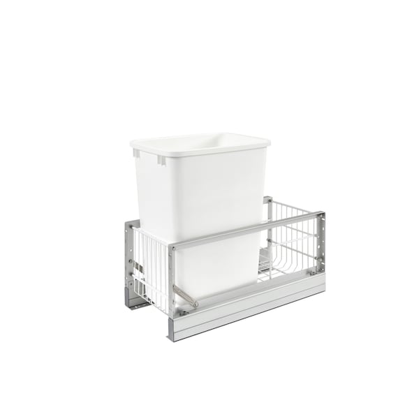 Rev-A-Shelf Aluminum, Silver, 10.75 in W, 19.25 in H, 21.94 in D, 21.94 in L, Silver - 5349-15DM-1