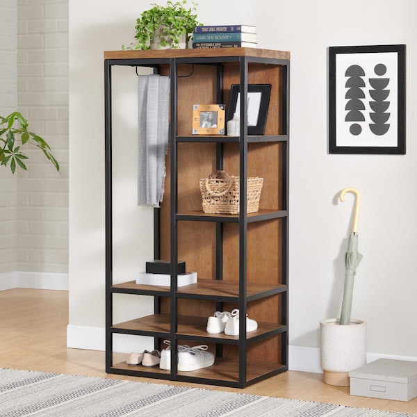Alaterre Furniture Lloyd 58"H Hall Tree - ANLO2833