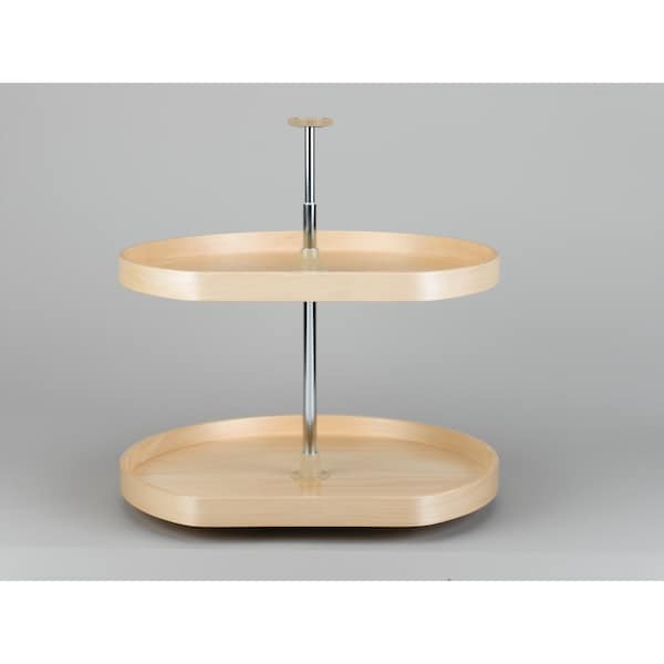 Rev-A-Shelf Maple Veneer, Light Brown, 32 in W, 26 in H, 32 in D, 29.75 in L, Light Brown - LD-4BW-262-32-1