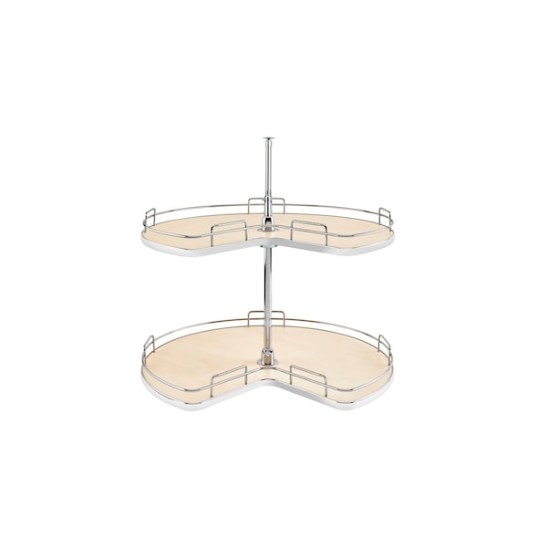 Rev-A-Shelf Medium Density Fiber (MDF), Natural, 32 in W, 26 in H, 32 in D, 32 in L, Light Brown - 53472-32MP-1