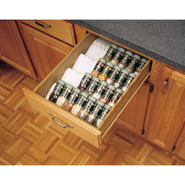 Rev-A-Shelf Polystyrene, White, 50 in W, 1.75 in H, 20 in D, 20 in L, White - ST50-21W-52