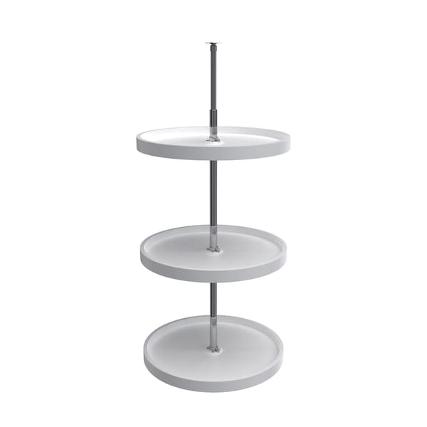 Rev-A-Shelf Polypropylene, White, 20 in W, 38 in H, 20 in D, 20 in L, White - 6013-20-11-526