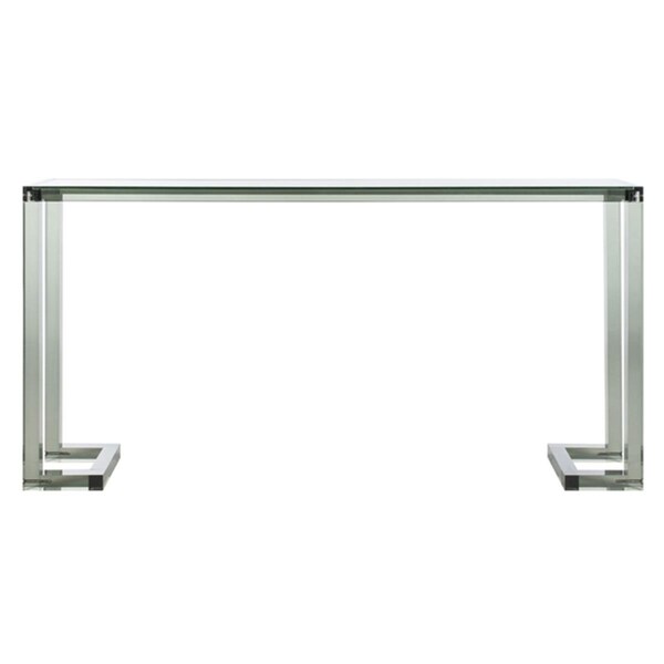 Safavieh Benji Acrylic Console Table, Black - SFV3103B