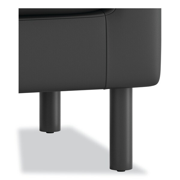 Hon Parkwyn Series Club Chair, 33 x 2675 x 29, Black Seat, Black Back, Black Base - HONVP3LCHRBLK